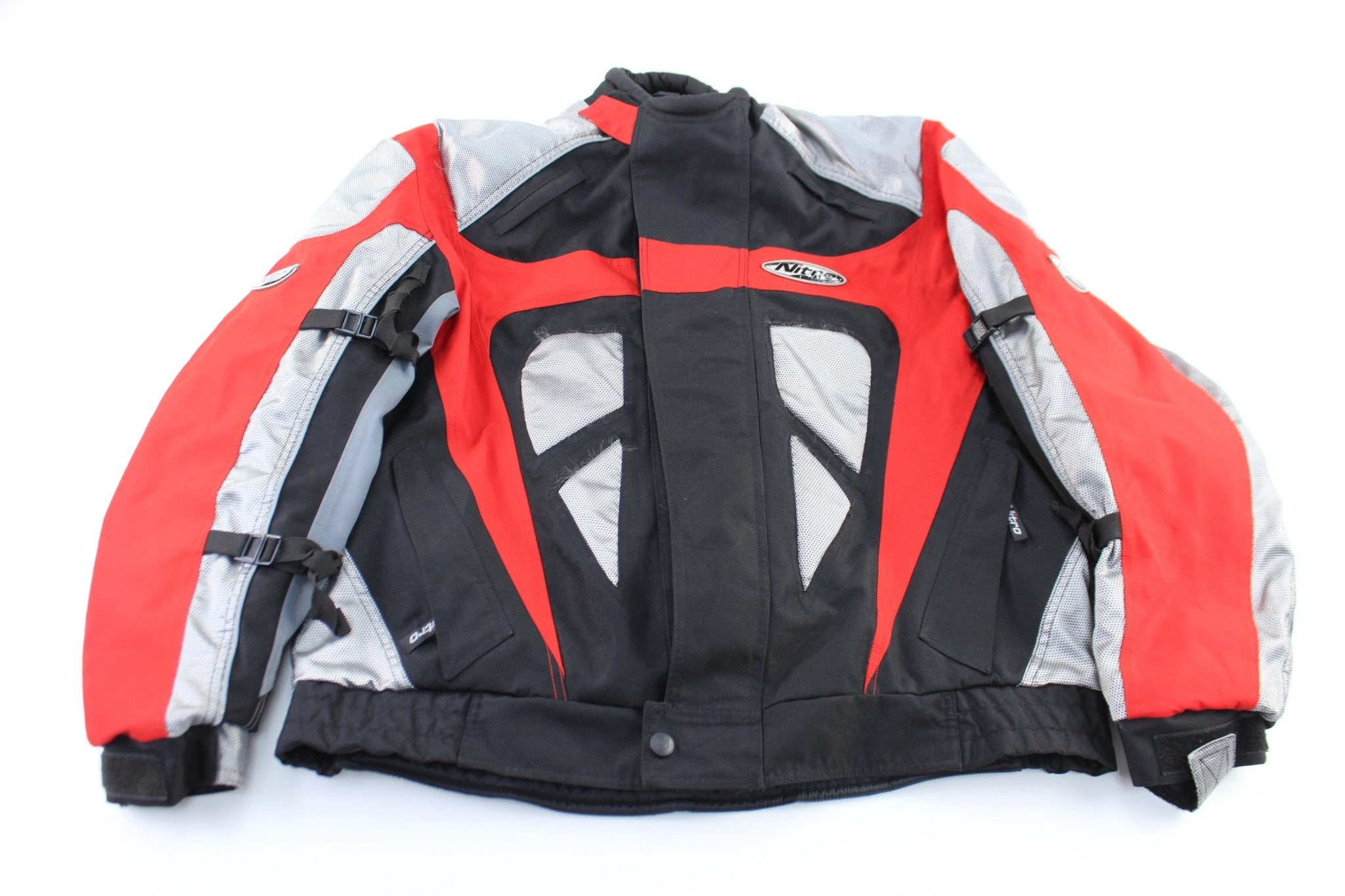Nitro Racing Motorcycle Zip Up Jacket - ThriftedThreads.com