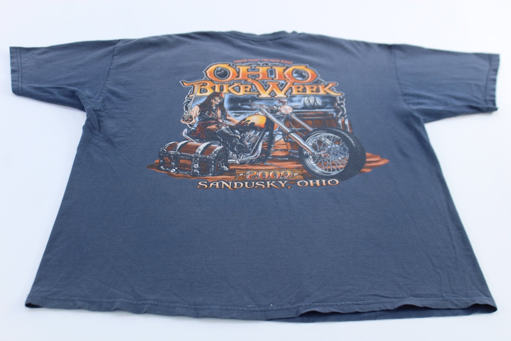 North Coast Thunder Rally Ohio Bike Week T-Shirt - ThriftedThreads.com
