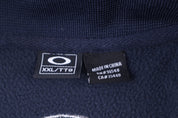 Oakley Blue Fleece Full Zip Jacket - Jacket - Thrifted Threads