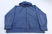 Oakley Embroidered Logo Blue Zip Up Hoodie - Jackets - Thrifted Threads