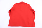 Oakley Embroidered Logo Red Quarter Zip Sweater - Sweater - Thrifted Threads
