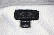 Oakley Factory Pilot Grey Full Zip Hoodie - Jacket - Thrifted Threads