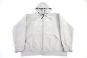 Oakley Factory Pilot Grey Full Zip Hoodie - Jacket - Thrifted Threads