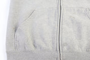 Oakley Factory Pilot Grey Full Zip Hoodie - Jacket - Thrifted Threads