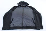 Oakley Grey & Black Full Zip Hoodie - Jackets - Thrifted Threads