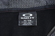 Oakley Grey & Black Full Zip Hoodie - Jackets - Thrifted Threads