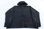 Oakley Logo Black Active Full Zip Hoodie - ThriftedThreads.com