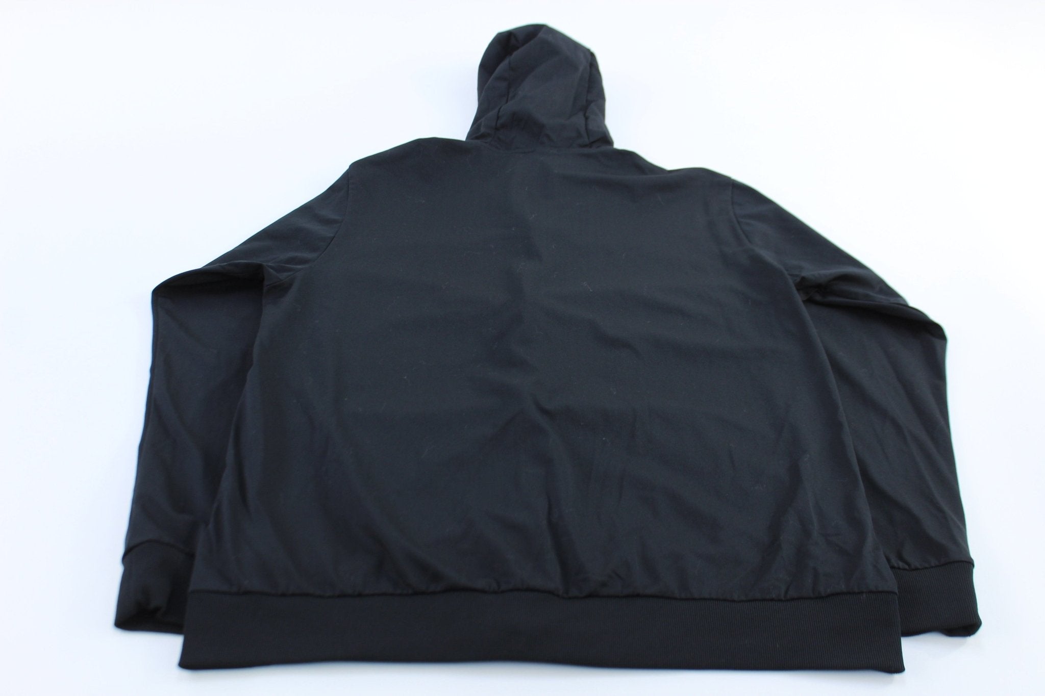 Oakley Logo Black Active Full Zip Hoodie - ThriftedThreads.com