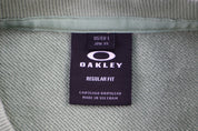 Oakley Logo Graphic Green Pullover Sweater - Sweater - Thrifted Threads