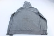 Oakley Spellout Logo Grey Pullover Hoodie - ThriftedThreads.com