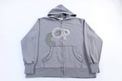 Ocean Pacific Grey Full Zip Hoodie - Jacket - Thrifted Threads