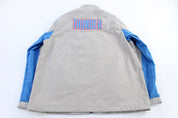 Oklahoma City Thunder Basketball Full Zip Jacket - Jacket - Thrifted Threads