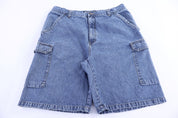 One Tough Brand Medium Wash Shorts - Pants/Shorts - Thrifted Threads