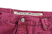 Paco Sports Burgundy Wash Denim Shorts - Pants/Shorts - Thrifted Threads