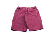 Paco Sports Burgundy Wash Denim Shorts - Pants/Shorts - Thrifted Threads
