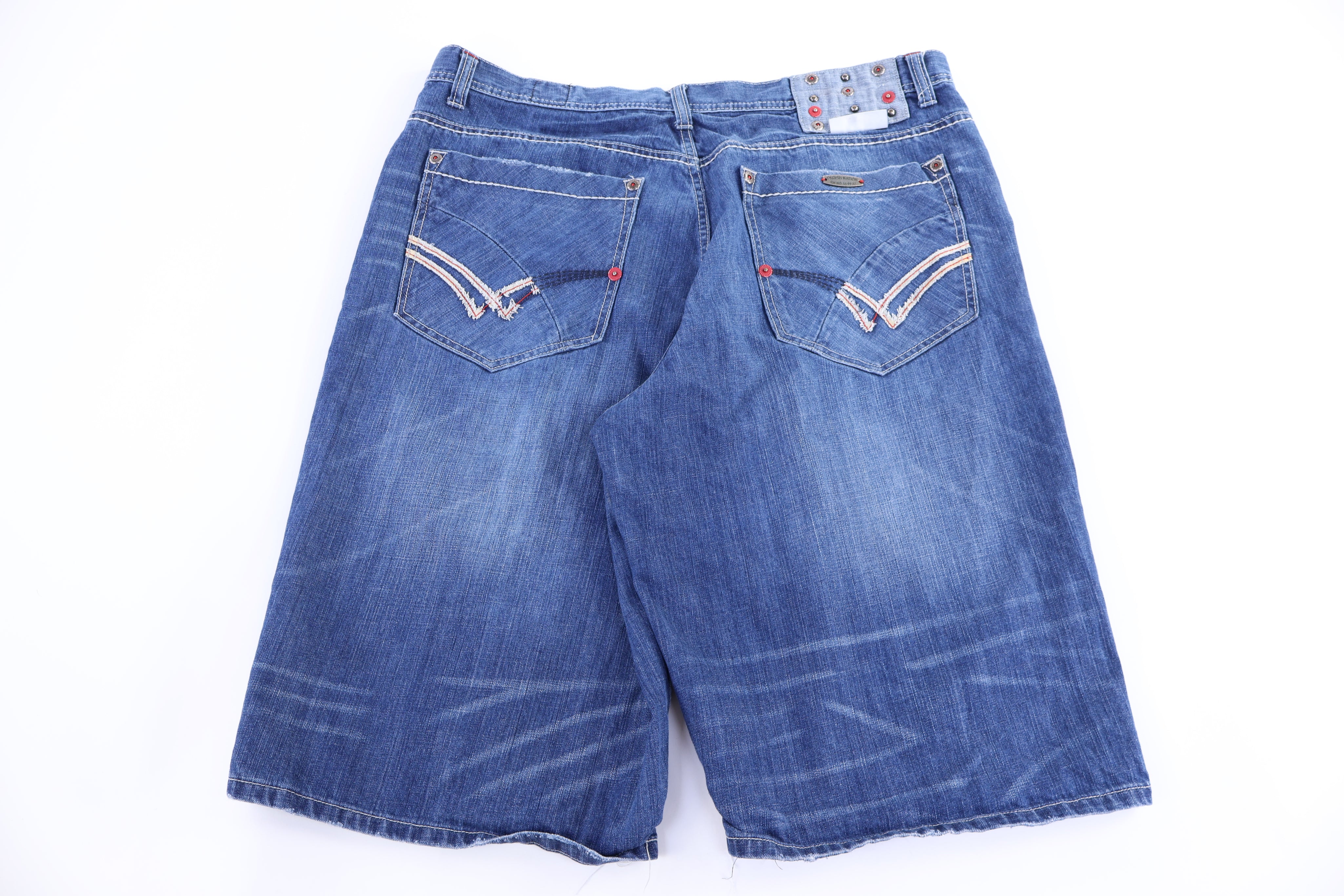 Parish Nation Dark Wash Denim Shorts - Pants/Shorts - Thrifted Threads