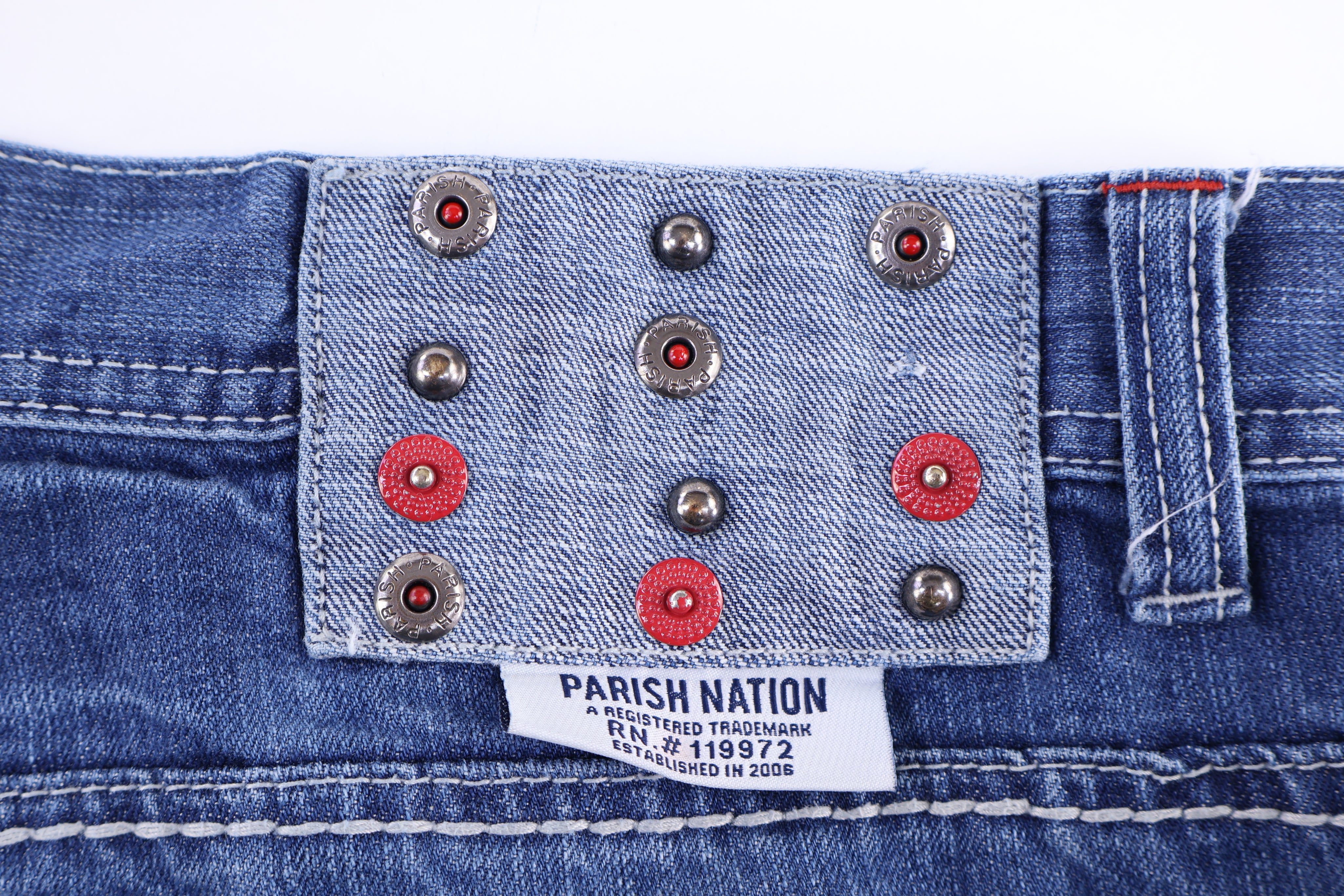 Parish Nation Dark Wash Denim Shorts - Pants/Shorts - Thrifted Threads