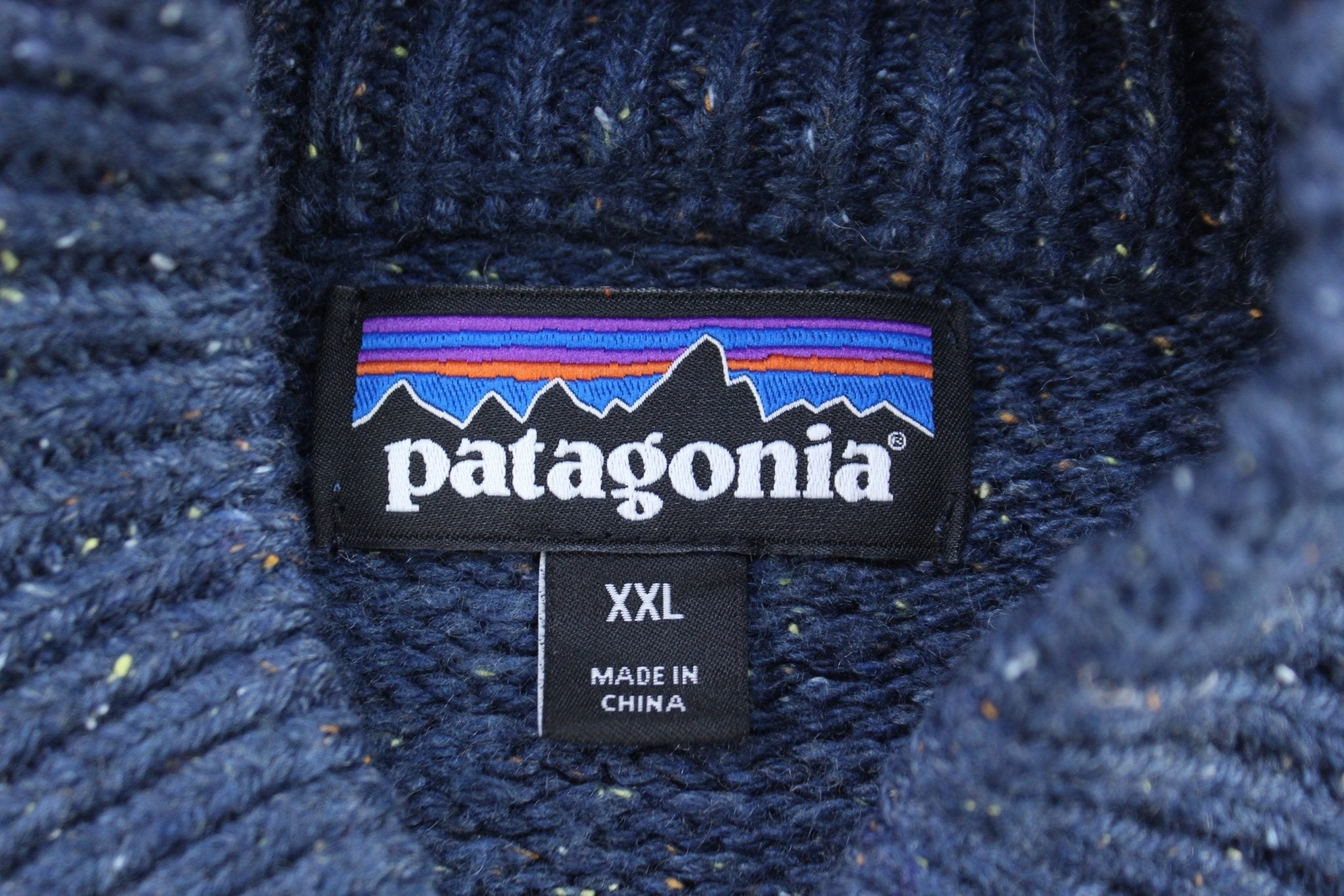 Patagonia Blue Pullover Knit Sweater - Sweater - Thrifted Threads