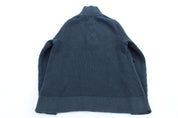 Patagonia Blue Quarter Zip Knit Sweater - ThriftedThreads.com