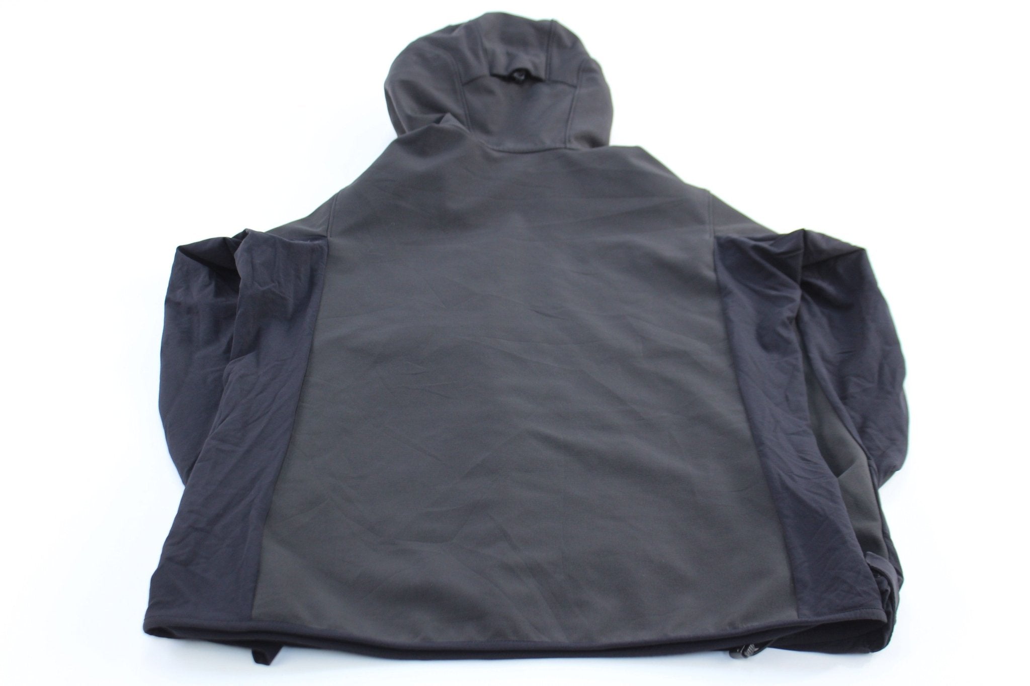 Patagonia Embroidered Logo Black Adze Hybrid Jacket - ThriftedThreads.com