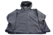 Patagonia Embroidered Logo Black Adze Hybrid Jacket - ThriftedThreads.com
