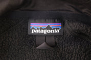 Patagonia Logo Patch Black Full Zip Jacket - Jacket - Thrifted Threads