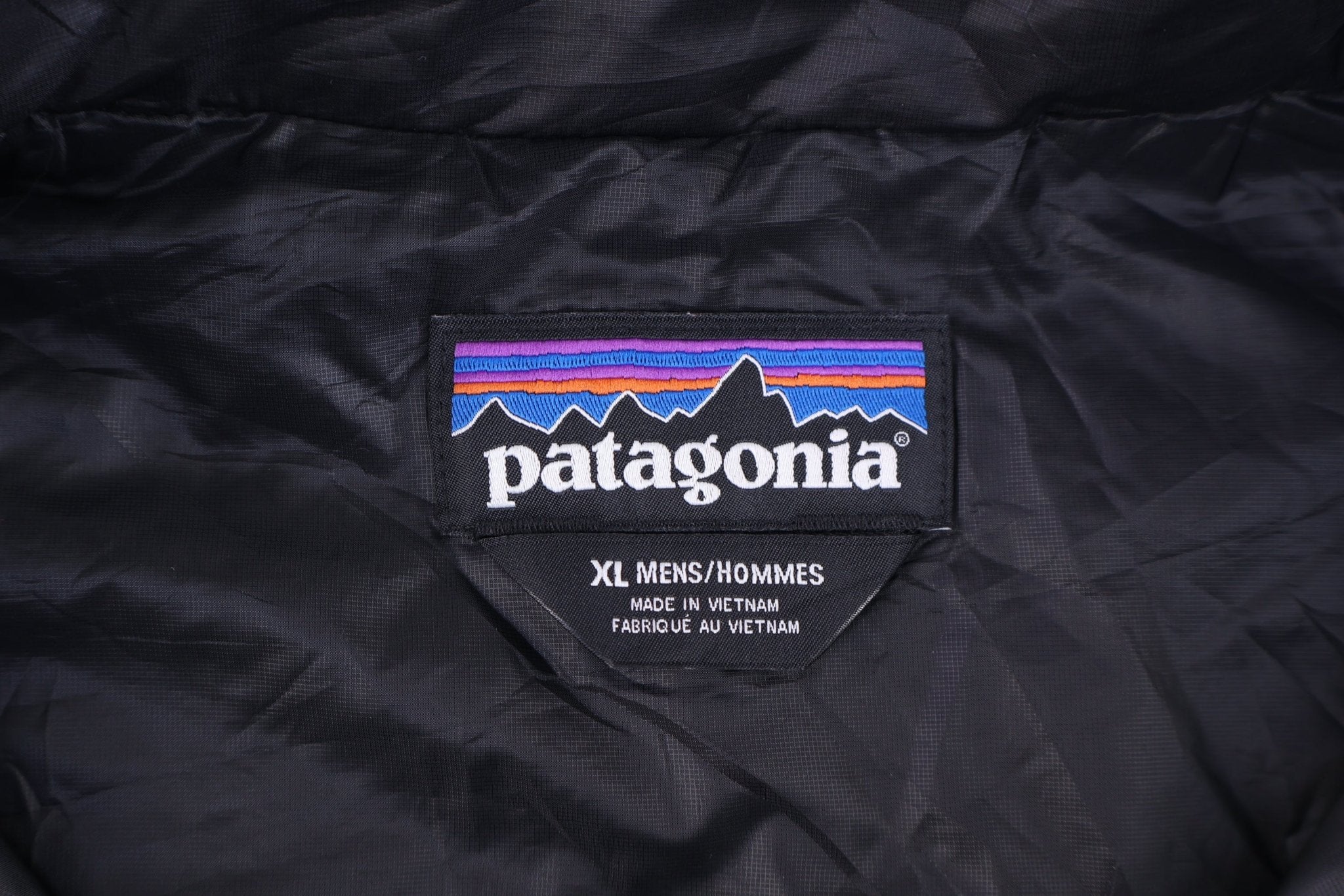 Patagonia Logo Patch Black Full Zip Vest - Vest - Thrifted Threads