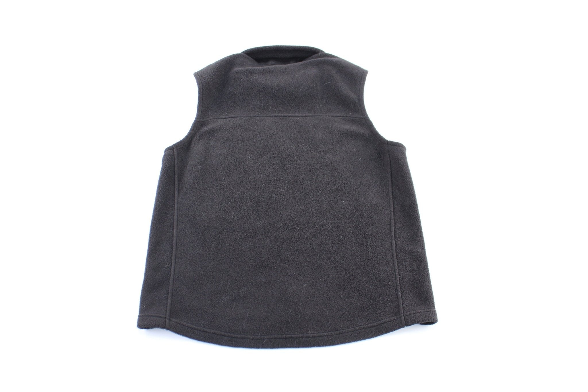 Patagonia Logo Patch Black Zip Up Vest - Jacket - Thrifted Threads