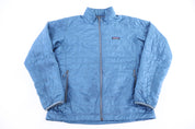 Patagonia Logo Patch Blue Full Zip Jacket - Jacket - Thrifted Threads