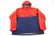 Patagonia Logo Patch Blue & Red Full Zip Jacket - Jacket - Thrifted Threads