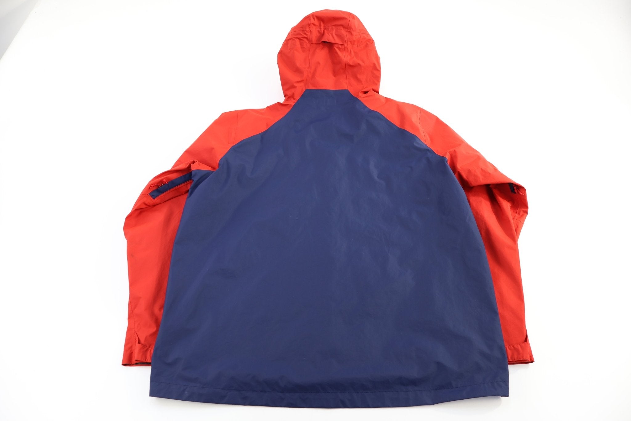 Patagonia Logo Patch Blue & Red Full Zip Jacket - Jacket - Thrifted Threads