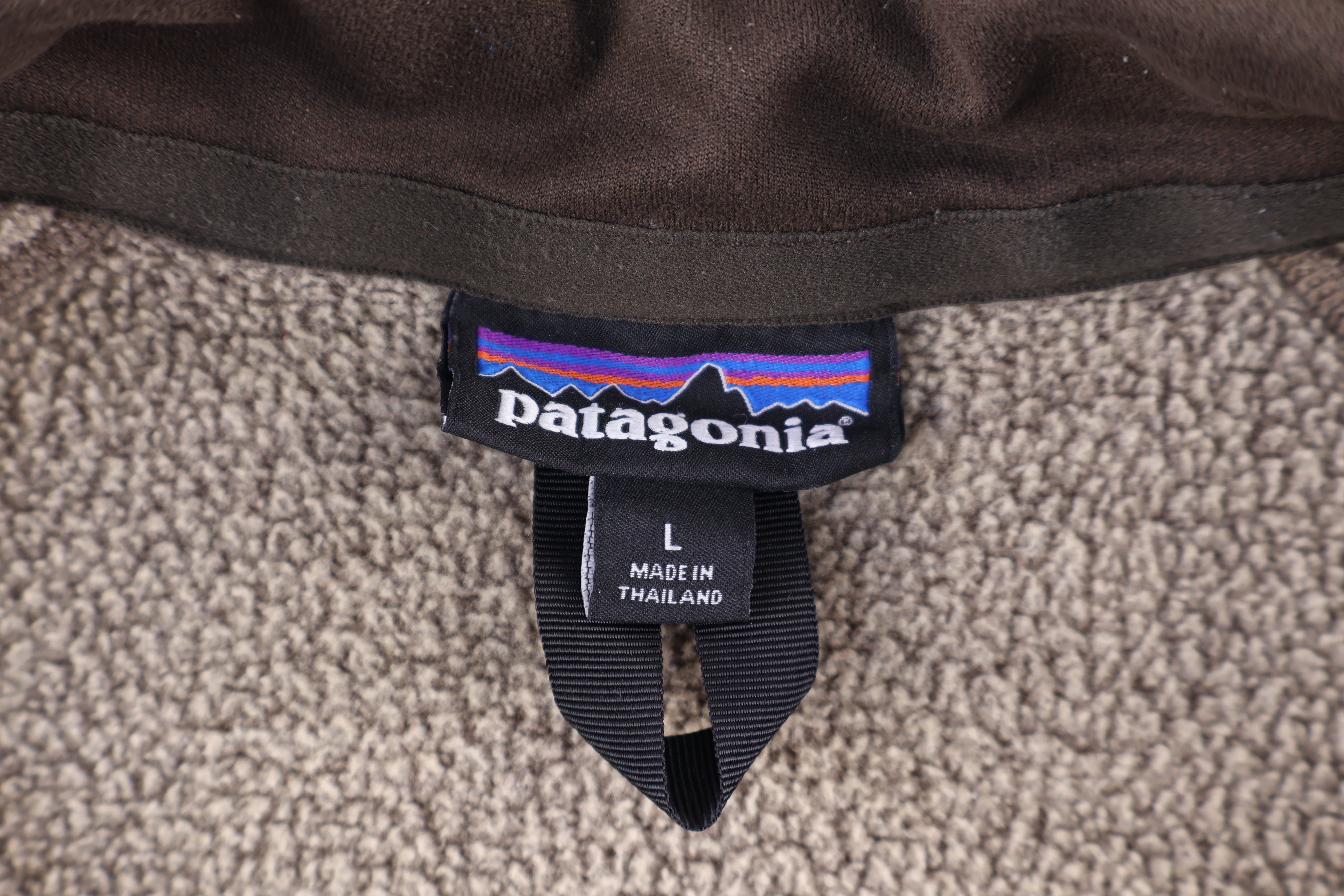 Patagonia Logo Patch Brown Quarter Zip Better Sweater - Sweater - Thrifted Threads