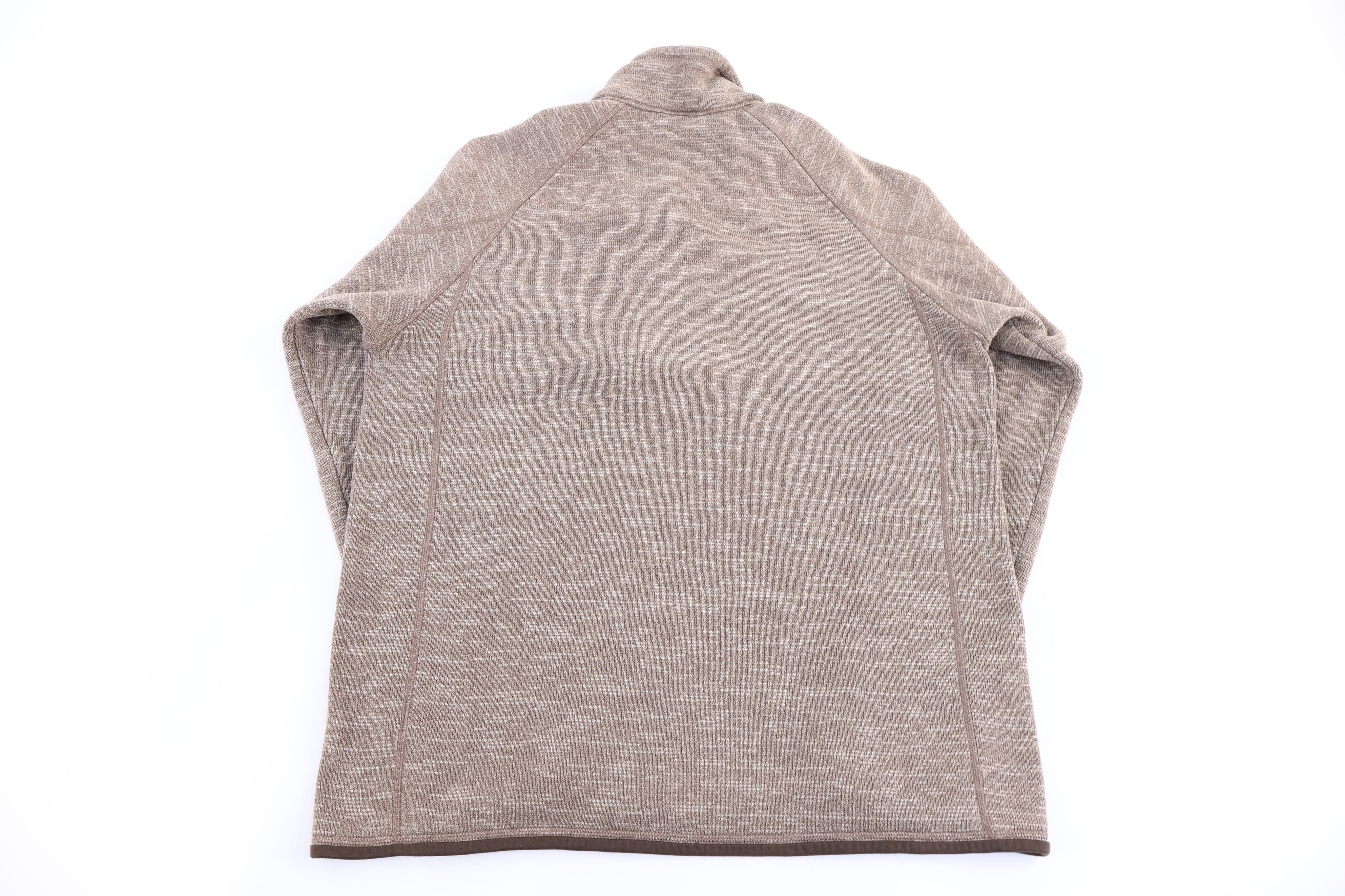 Patagonia Logo Patch Brown Quarter Zip Better Sweater - Sweater - Thrifted Threads