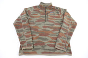Patagonia Logo Patch Camo Half Zip Pullover - Sweater - Thrifted Threads