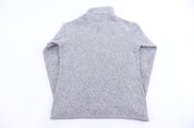 Patagonia Logo Patch Grey Pullover - Sweater - Thrifted Threads