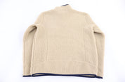 Patagonia Logo Patch Half Zip Sherpa Pullover - Sweater - Thrifted Threads