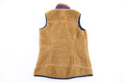 Patagonia Logo Patch Sherpa Full Zip Vest - Vest - Thrifted Threads