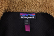 Patagonia Logo Patch Sherpa Full Zip Vest - Vest - Thrifted Threads