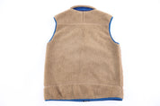 Patagonia Logo Patch Sherpa Full Zip Vest - Vest - Thrifted Threads
