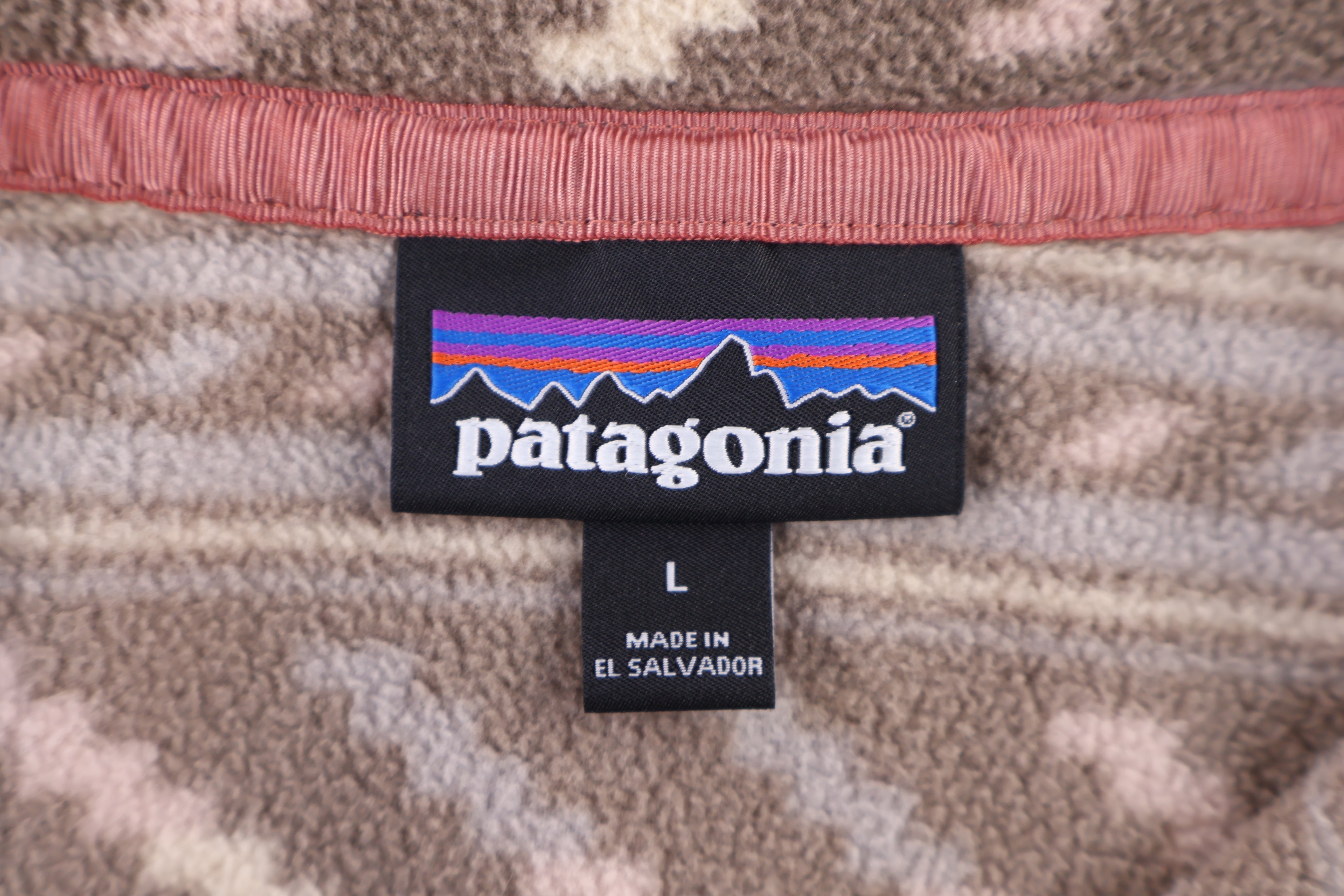 Patagonia Logo Patch Snap-T Fleece Pullover - Sweater - Thrifted Threads