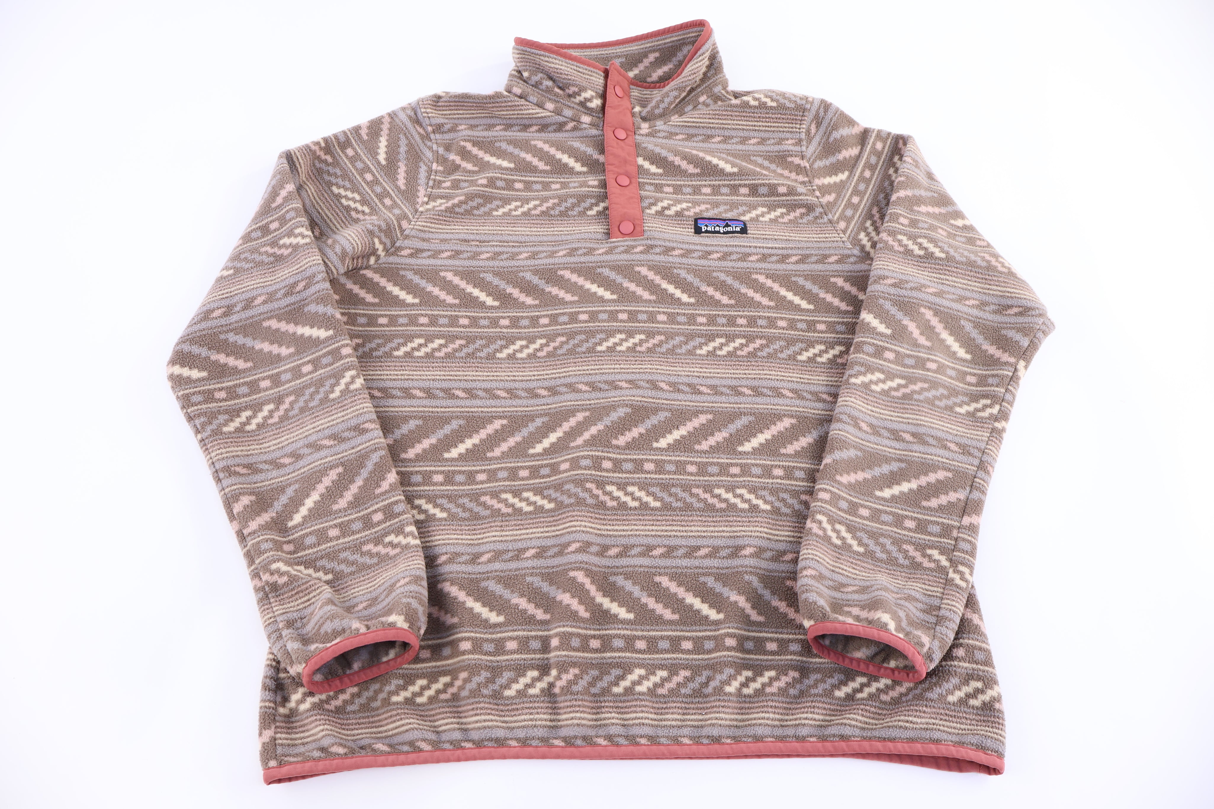 Patagonia Logo Patch Snap-T Fleece Pullover - Sweater - Thrifted Threads