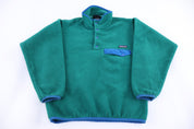 Patagonia Logo Patch Synchilla Snap-T Pulover - Sweater - Thrifted Threads