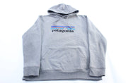 Patagonia Logo Uprisal Hoodie - ThriftedThreads.com