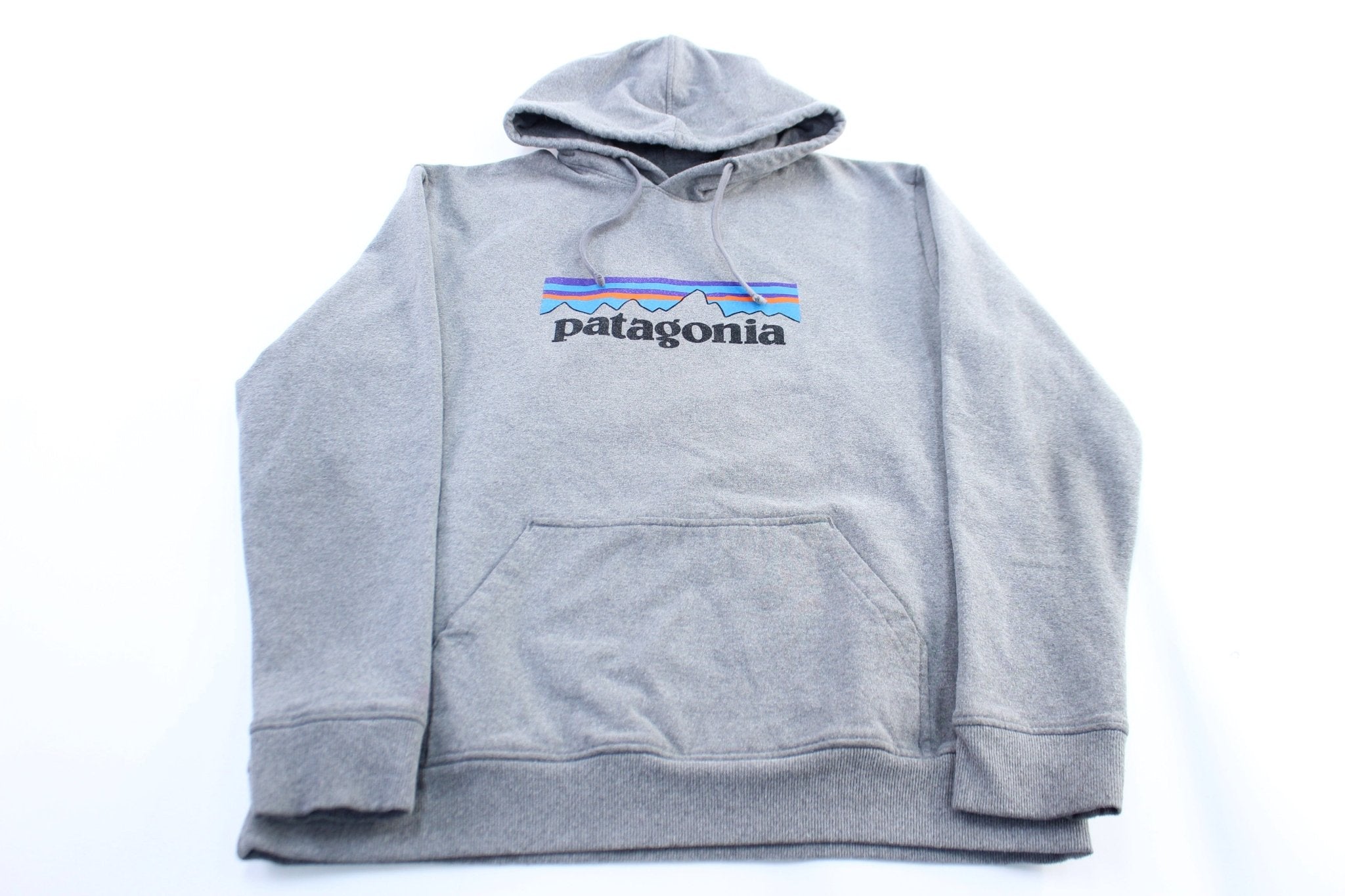 Patagonia Logo Uprisal Hoodie - ThriftedThreads.com