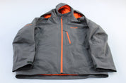 Patagonia Spellout Logo Grey Powder Bowl Gore - Tex Jacket - ThriftedThreads.com
