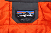 Patagonia Spellout Logo Grey Powder Bowl Gore - Tex Jacket - ThriftedThreads.com