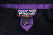 Patagonia Synchilla Black Full Zip Jacket - Jacket - Thrifted Threads