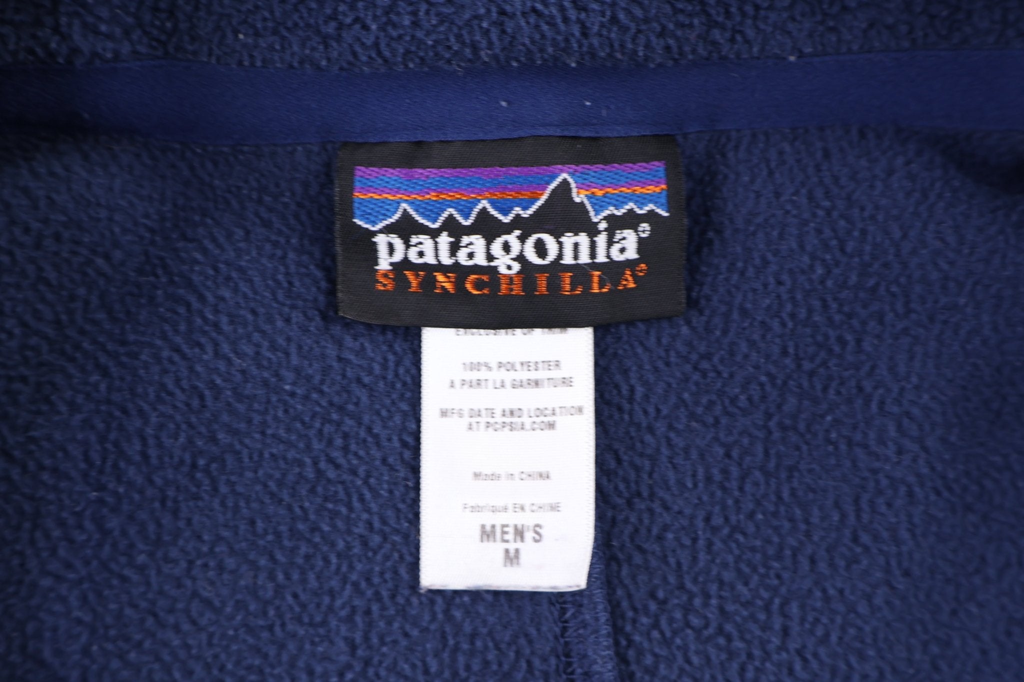 Patagonia Synchilla Blue Full Zip Sweater - Sweater - Thrifted Threads