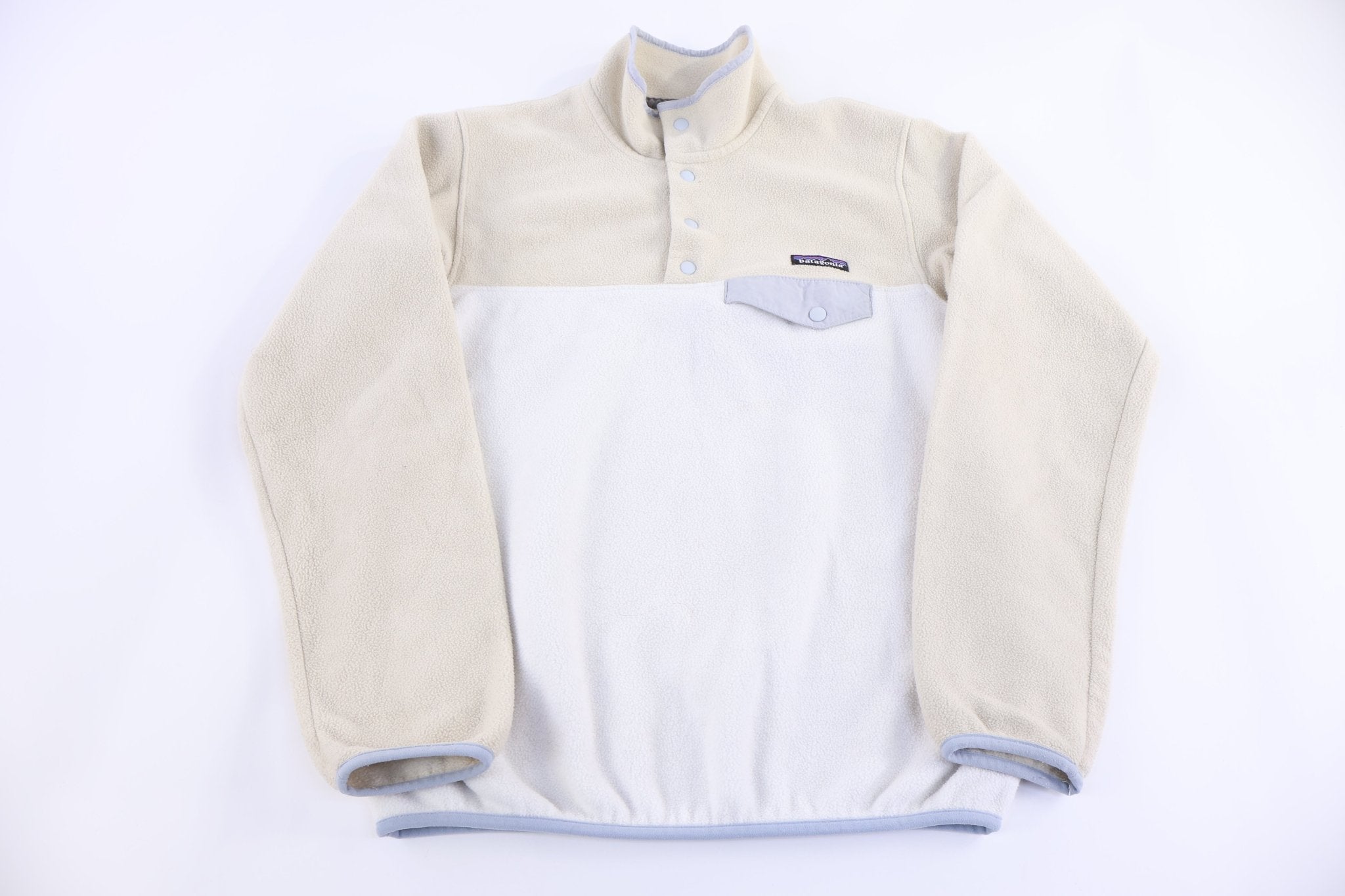 Patagonia Synchilla Logo Patch Snap-T Fleece Pullover - Sweater - Thrifted Threads