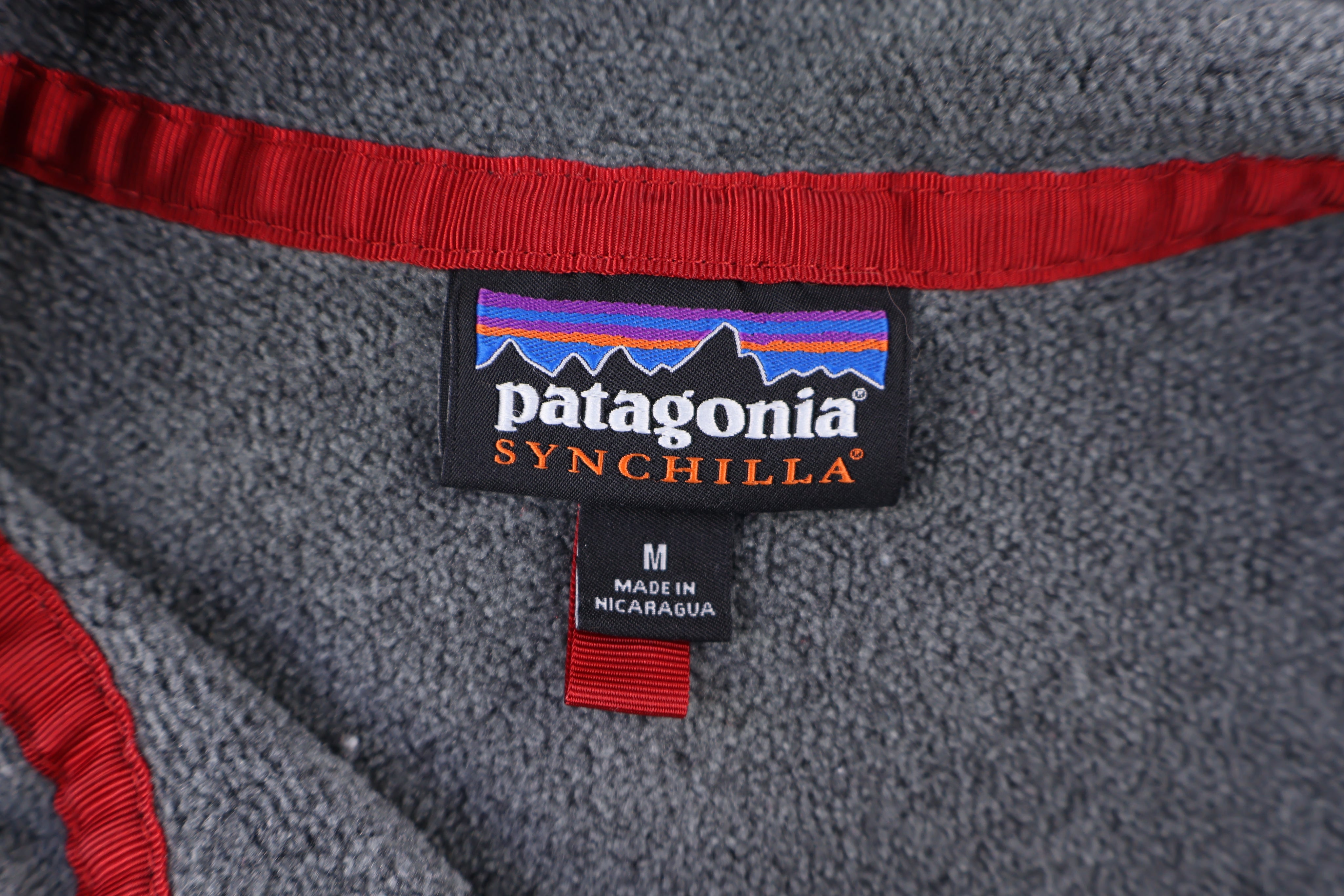 Patagonia Synchilla Logo Patch Snap-T Fleece Pullover - Sweater - Thrifted Threads